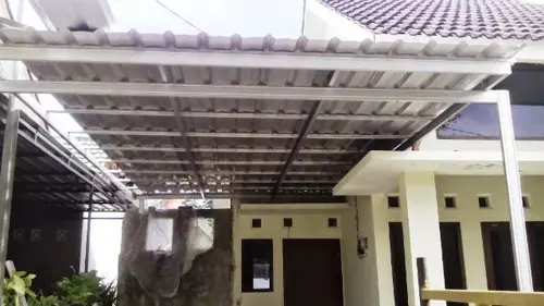 Jasa pembuatan atap kanopi murah di  balikpapan
